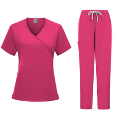 Women's Plain Fitted Surgical Scrub Set Taissa - product image 2