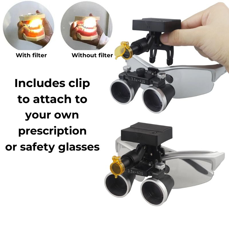 Wireless LED Headlight for Glasses and Loupes IlluminousPro - product image 3