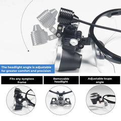 Dental Loupe With LED Headlight 2.5X / 3.5X Essential - product image 4