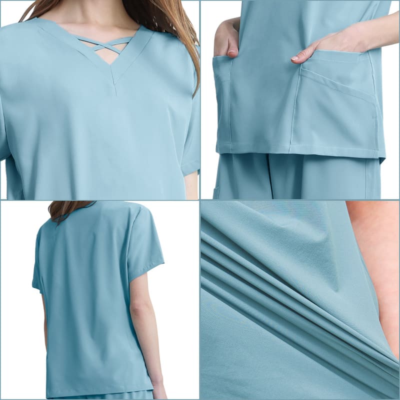 Women's Plain Surgical Scrub Set Nayra - product image 5