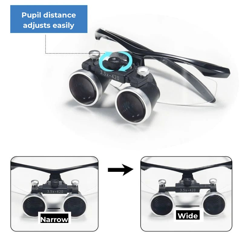 Dental Loupe With LED Headlight 2.5X / 3.5X Essential - product image 6