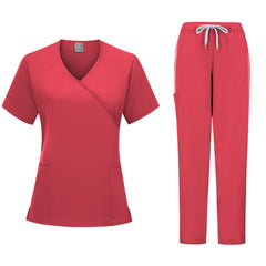 Women's Plain Fitted Surgical Scrub Set Taissa - product image 8