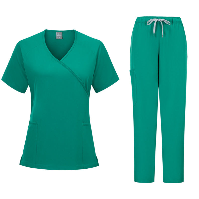 Women's Plain Fitted Surgical Scrub Set Taissa - product image 10