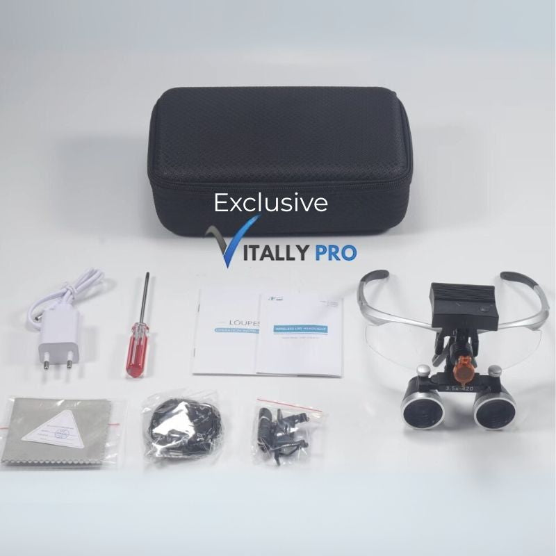 Dental Loupe With Wireless LED Headlight 2.5X / 3.5X Unique - product image 6