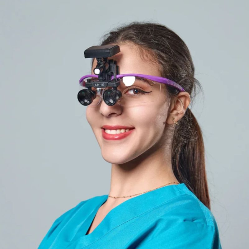 Dental Loupe With Wireless LED Headlight 2.5X / 3.5X Unique - product image 3