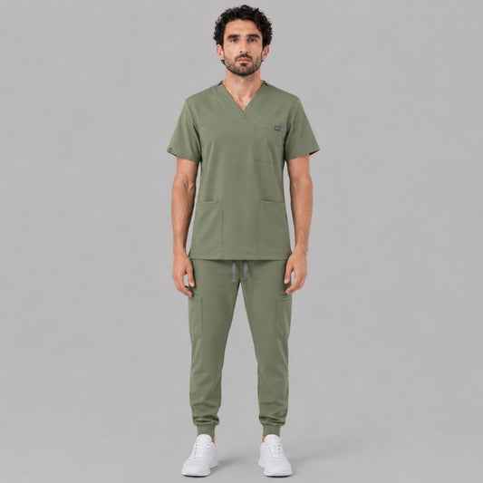 Men's Plain Jogger Surgical Scrub Set Carlos - product image 1