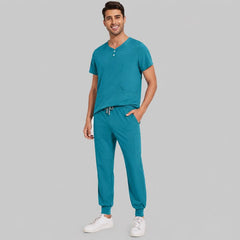 Men's Plain Jogger Surgical Scrub Set Hugo