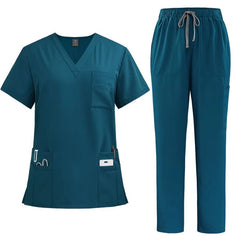 Men's Plain Surgical Scrub Set Mario + GIFT