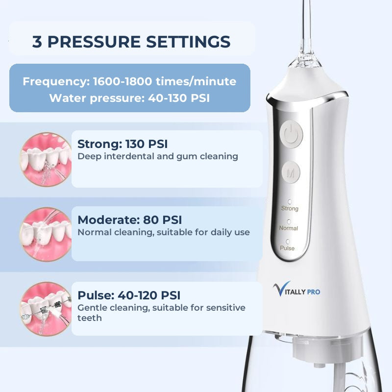 Oral Irrigator Water Flosser Supersonic Deep Clean - product image 6
