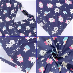 Women's Printed Dentistry Scrub Top - product image 3