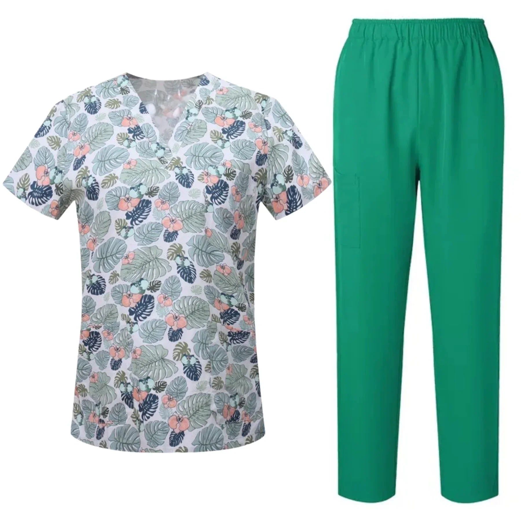 Women's Printed Animal Surgical Scrub Set - product image 4