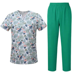 Women's Printed Animal Surgical Scrub Set - product image 4