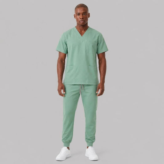 Men's Plain Surgical Scrub Set Joao + GIFT - product image 1