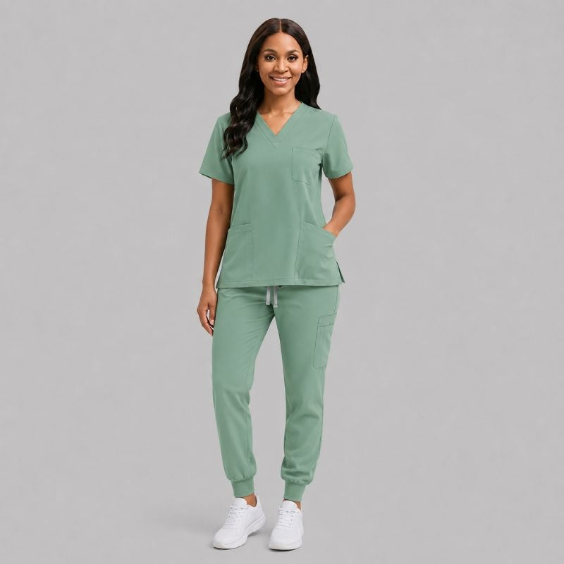 Women's Plain Jogger Surgical Scrub Set + GIFT - product image 1