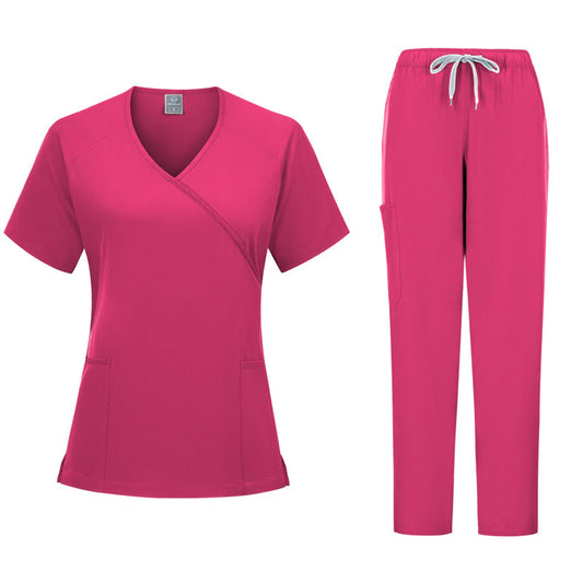 Women's Plain Fitted Surgical Scrub Set Taissa - product image 2