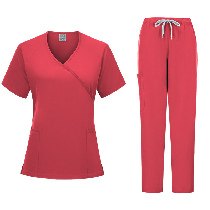 Women's Plain Fitted Surgical Scrub Set Taissa - product image 8