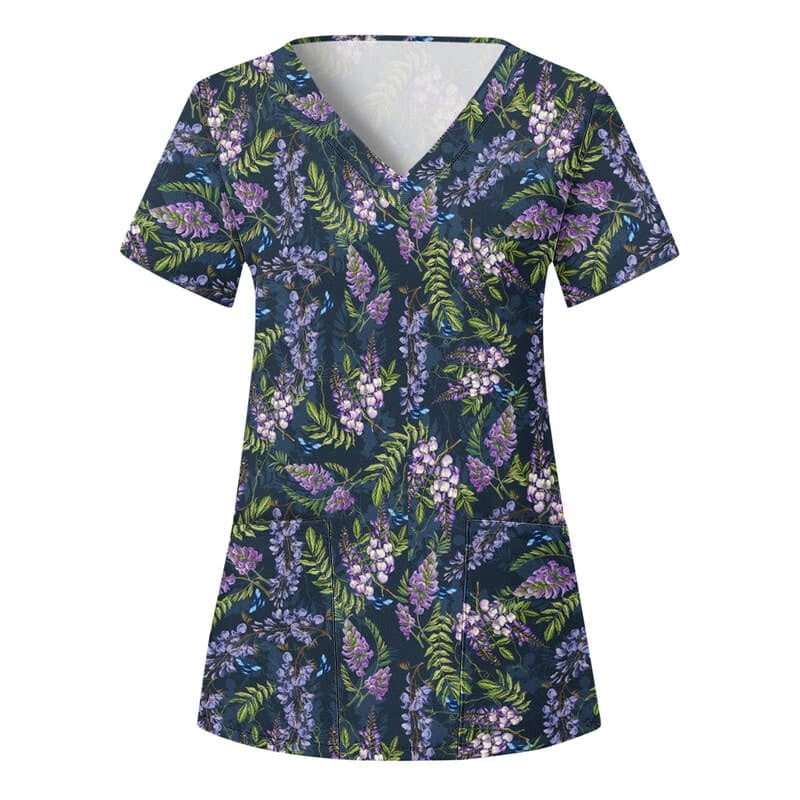 Women's Printed Scrub Top Cute + GIFT - product image 8