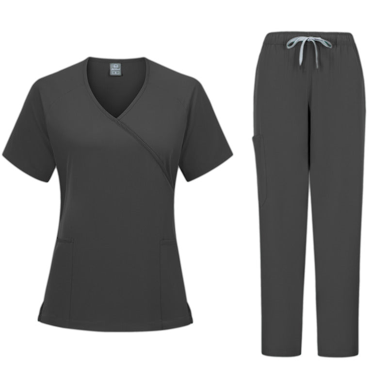 Women's Plain Fitted Surgical Scrub Set Taissa - product image 11