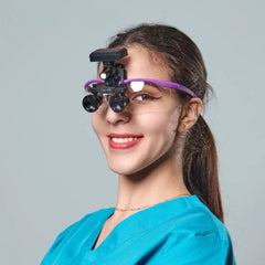 Dental Loupe With Wireless LED Headlight 2.5X / 3.5X Unique - product image 3