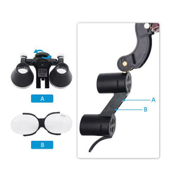 Dental Loupe Wireless LED Headlight Double + EXTRA BATTERY GIFT - product image 4