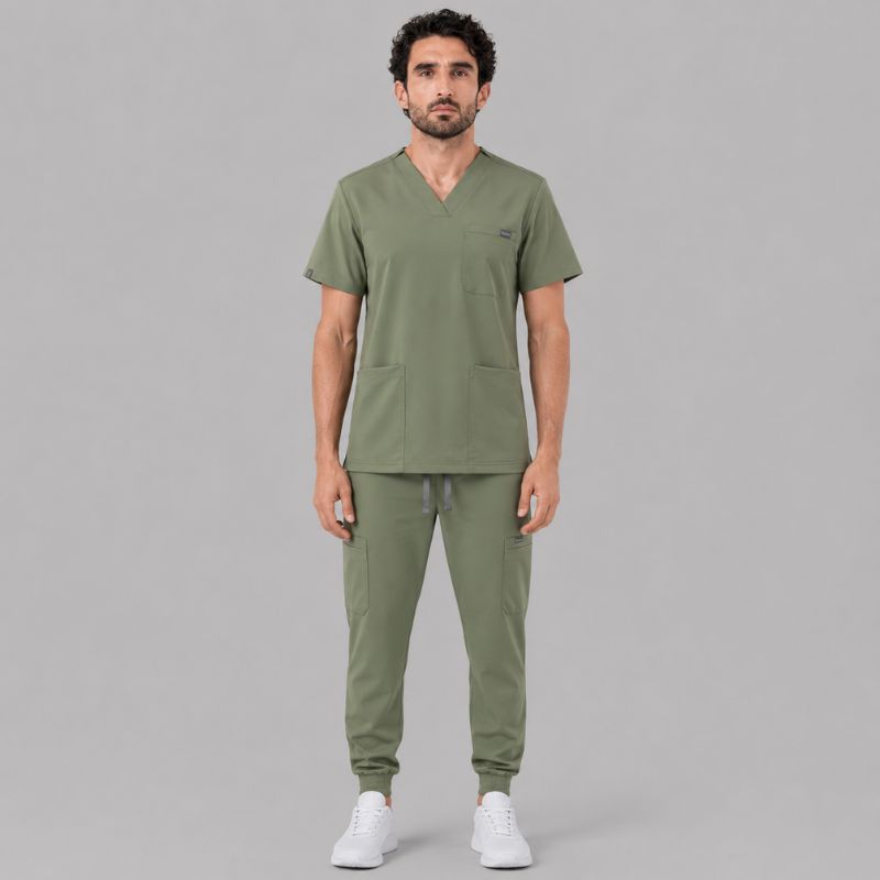 Men's Plain Jogger Surgical Scrub Set Carlos - product image 1