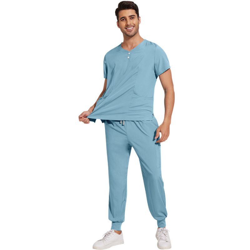 Men's Plain Jogger Surgical Scrub Set - product image 6