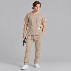 Men's Plain Surgical Scrub Set Mario + GIFT