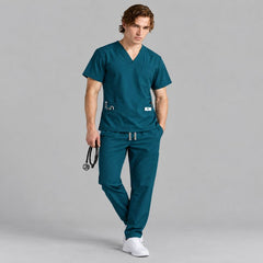 Men's Plain Surgical Scrub Set Mario + GIFT