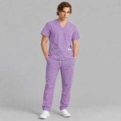 Men's Plain Surgical Scrub Set Mario + GIFT