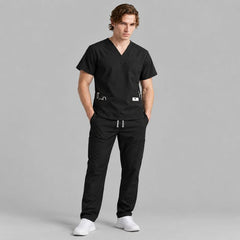 Men's Plain Surgical Scrub Set Mario + GIFT