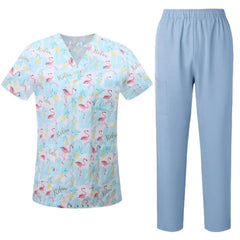 Men's Printed Animal Surgical Scrub Set - product image 6