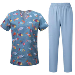 Men's Printed Animal Surgical Scrub Set - product image 9