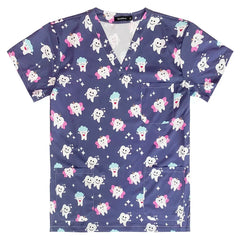 Men's Printed Dentistry Scrub Top - product image 4