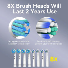 Rechargeable Electric Toothbrush VitallyPro