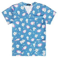 Women's Printed Dentistry Scrub Top - product image 5