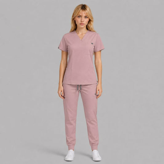 Women's Plain Jogger Surgical Scrub Set Carla - product image 1