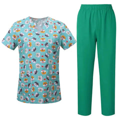 Women's Printed Animal Surgical Scrub Set - product image 3